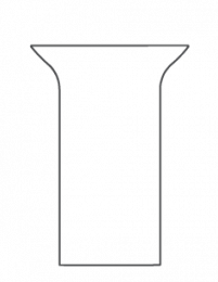 Umivalnik TITAN Oval - samostoječi