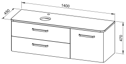 Baza CHARM TOP 140 L/D