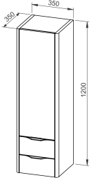 Kolona ARDEA 35x120, L/D